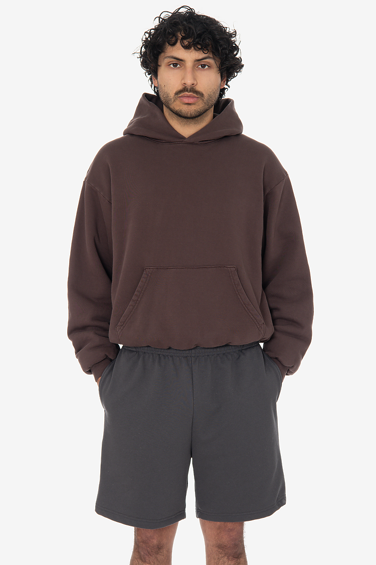 Double Layer Alpine Hoodie Dark Chocolate